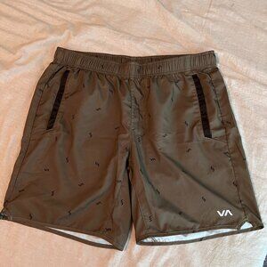 RVCA YOGGER IV ELASTIC WAIST SHORTS 17"